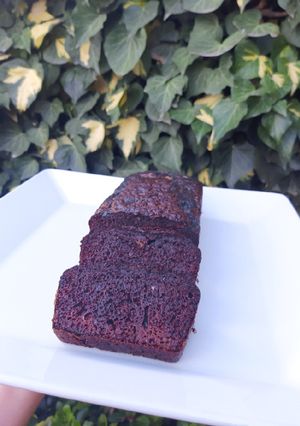 Una foto de Brownie de chocolate extra húmedo