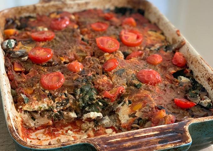 Step-by-Step Guide to Make Homemade Mushroom and chard Lasagne