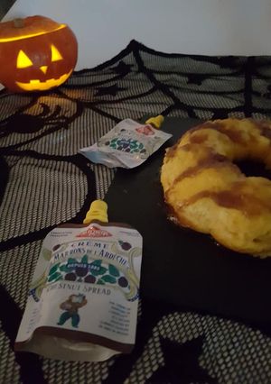 Une photo de Flan au potimarron