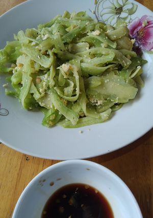 Hình của món Khổ Qua Xào Trứng.
