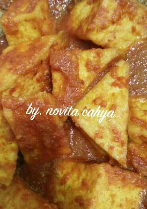 Foto resep Sambal tahu kuning