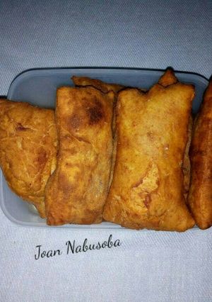 A picture of Brown Atta Flour Maandazi.