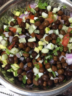 A picture of Chana chat.