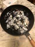 Cozze alla bretone con panna