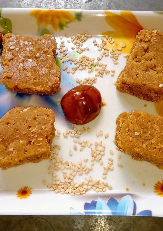 ગોળ પાપડી રેસીપી મુખ્ય ફોટો