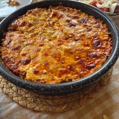 A picture of A Light Moussaka Recipe.