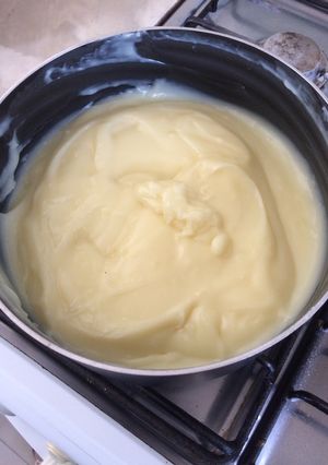 Una foto de Crema pastelera