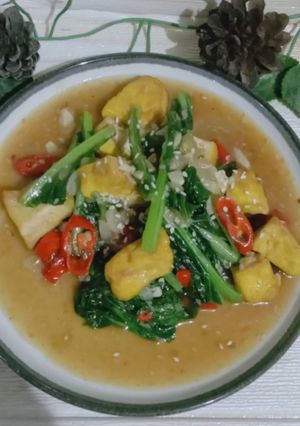 Foto resep Tumis Tahu caisin wijen