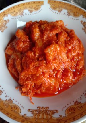 Foto resep Udang balado asam sunti