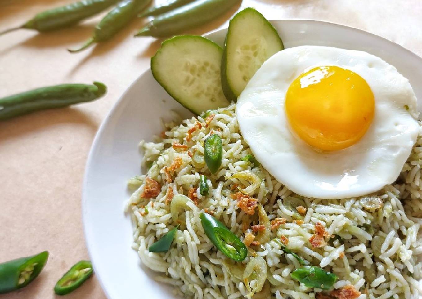 Nasi Goreng Cabe Hijau
