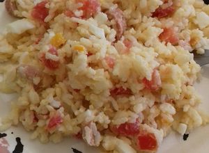Una foto de Arroz primavera para un día de calor!!