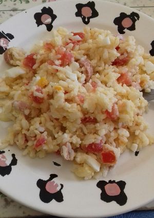 Una foto de Arroz primavera para un día de calor!!