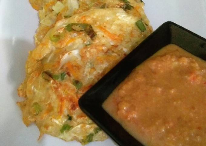 Standar Cara  bikin Bakwan oats, cemilan sehat rendah kalori  sesuai selera