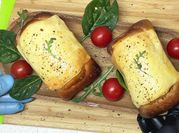 A picture of rocket sandwiches