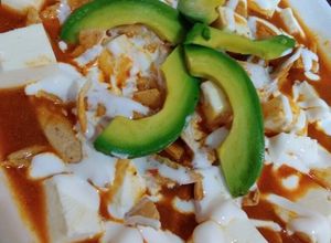 Una foto de Sopa Azteca (Tortillas)