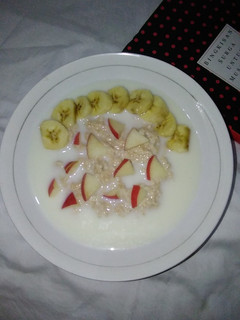 Foto resep Oatmeal Pisang & Apel