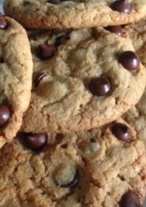 Una foto de Galletas crocantes con Chips de chocolate