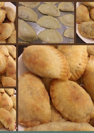 صورة لوصفة سمبوسة مقرمشة مشوية بالفرن