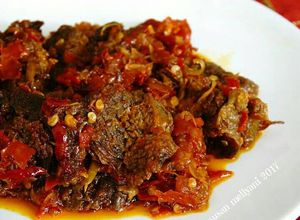 Foto resep Balado daging sapi