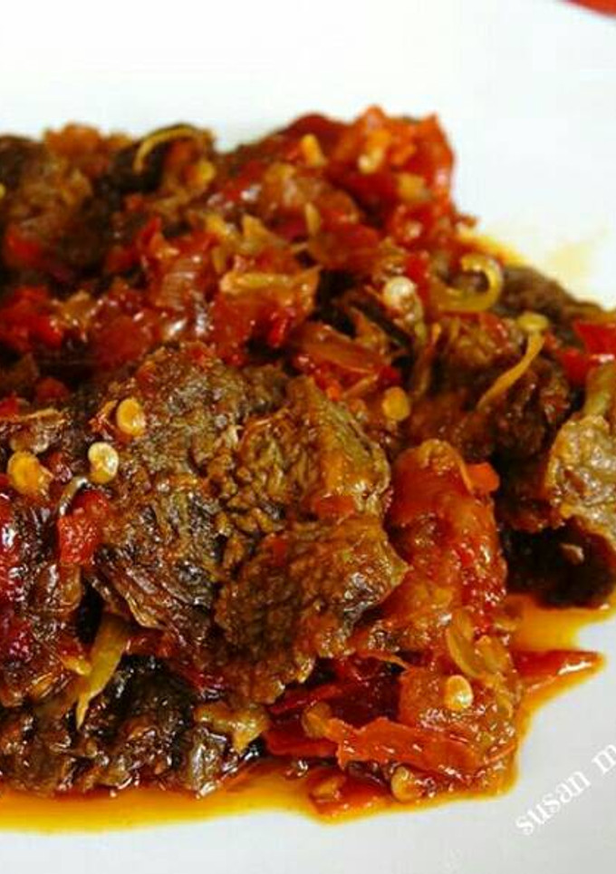 Foto resep Balado daging sapi
