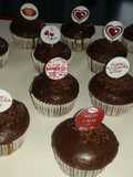 Cupcake de chocolate