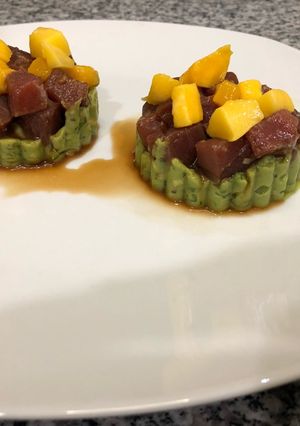 Una foto de Ceviche de Atún con Mango