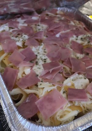 Una foto de Papas al horno gratinadas