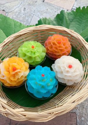 รูปของ ขนมผกากรอง 🌸🌼🌺