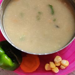 A picture of Sweet corn soup.