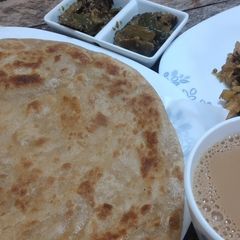 Momo paratha A picture of Momo paratha.