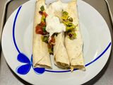 ¡mmm, burritas de pollo deshebrado deliciosas!