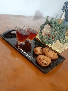 عکسی از دستور چای دارچین زعفران