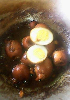 Foto resep Telur ayam bacem\kicek