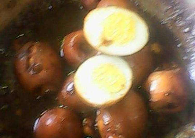 Telur ayam bacem\kicek