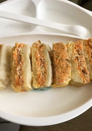 Foto resep Salmon Bread mpasi 1y