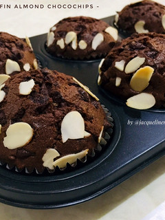 Foto resep Muffin Almond Chocochips