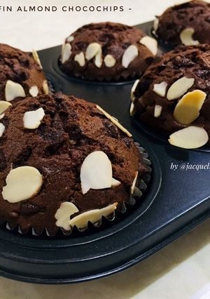 Foto resep Muffin Almond Chocochips