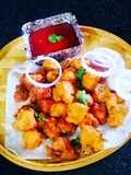 Soya chunk fritters