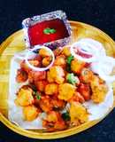 Soya chunk fritters