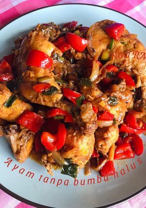 Foto resep Resep Ayam Tanpa Bumbu Halus