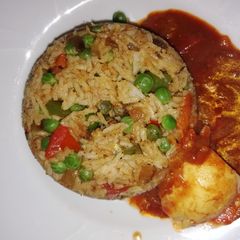 A picture of Fried rice#myunique rice recipe contest.