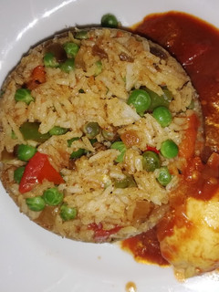 A picture of Fried rice#myunique rice recipe contest.