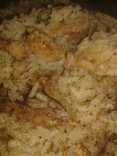 صورة لوصفة رز بالفروج اكله طيبه كتير 😍😋