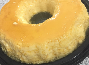Una foto de Flan casero