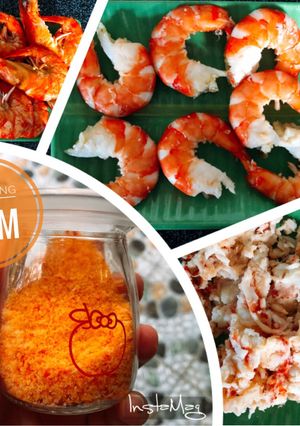Hình của món Ăn dặm - Chà bông tôm.