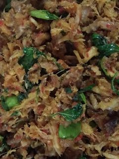 Foto resep Ayam suwir Pete kemangi