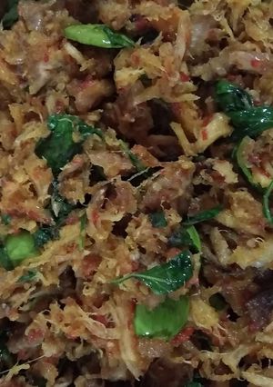 Foto resep Ayam suwir Pete kemangi