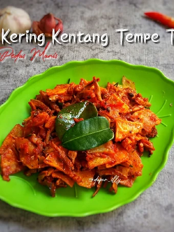 Cara Mudah Menyiapkan Resep Kering Kentang Tempe Teri Pedas Manis yang Bikin Ngiler Anti Ribet, Mantap Sekali