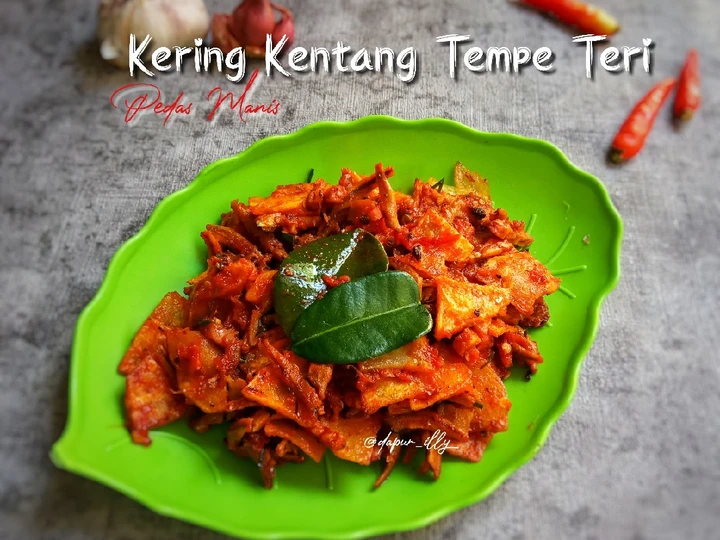 Cara Mudah Menyiapkan Resep Kering Kentang Tempe Teri Pedas Manis yang Bikin Ngiler Anti Ribet, Mantap Sekali