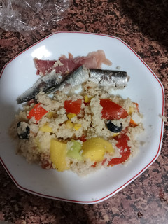 Una foto de Ensalada de Cuscús y Fruta